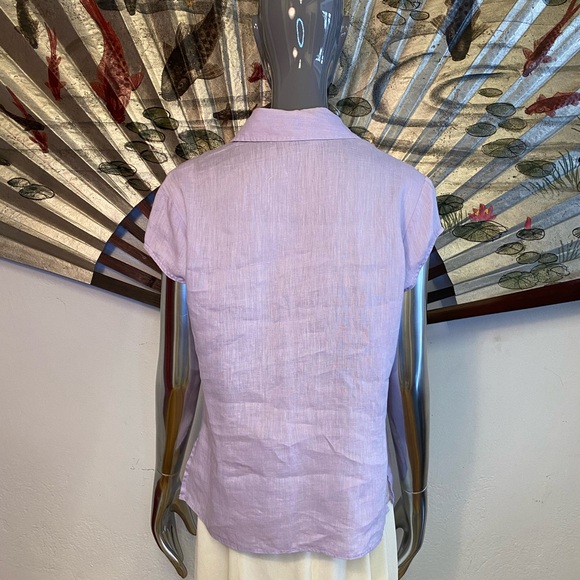 Holt Renfrew Linen Shirt, XS / S - Picture 4 of 5